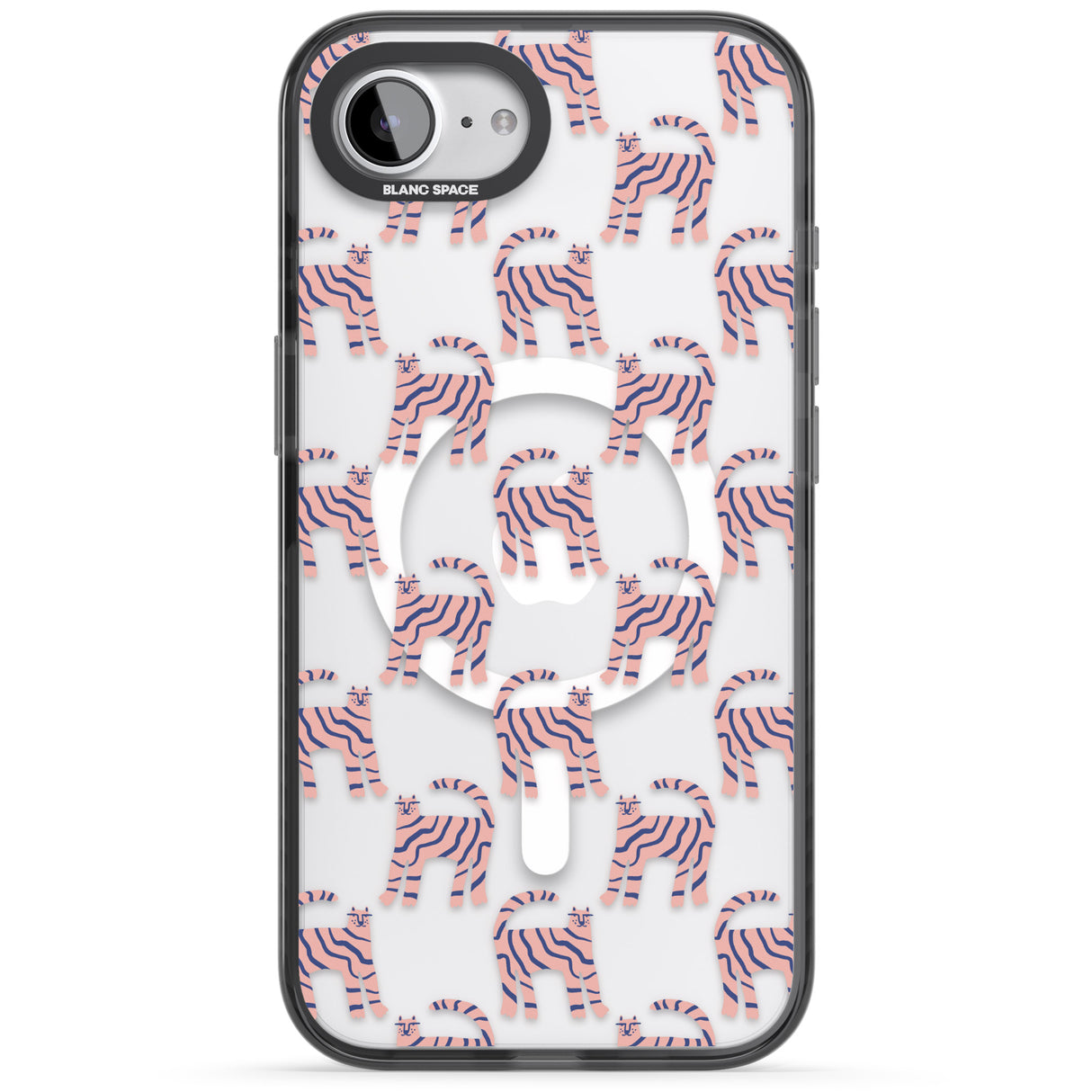 Pink and Blue Cat Pattern