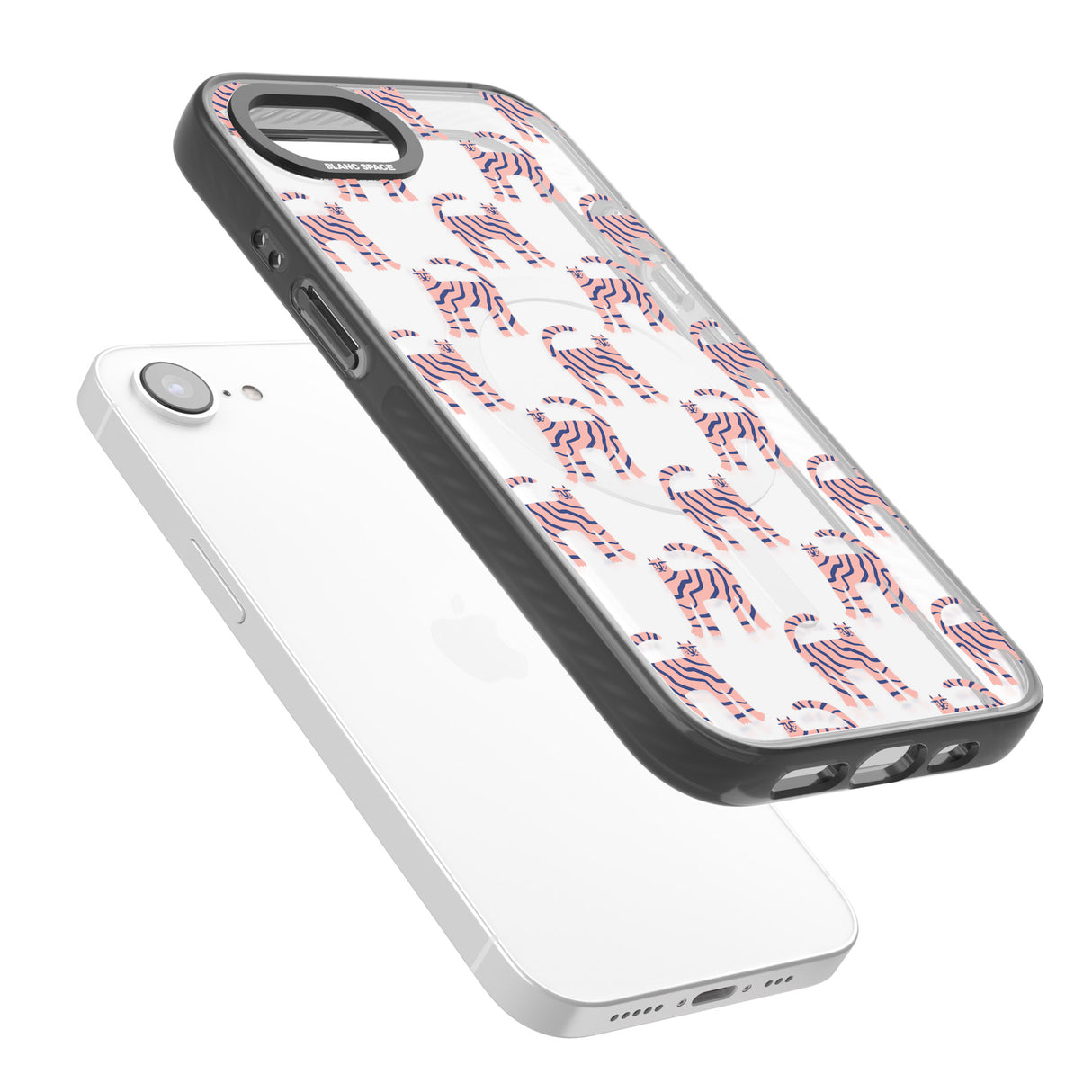 Pink and Blue Cat Pattern