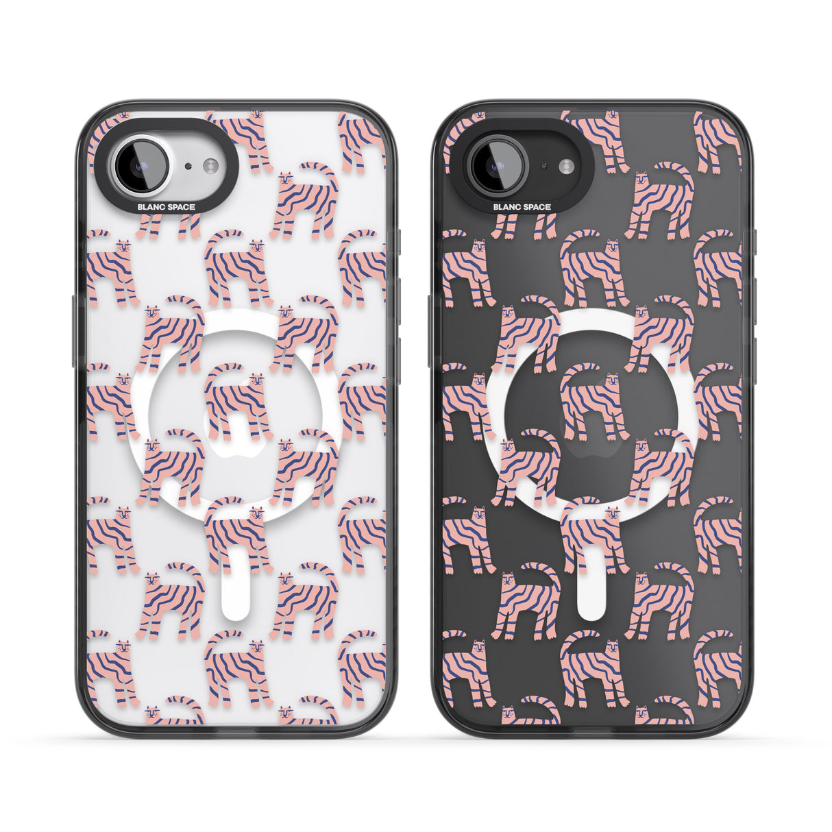 Pink and Blue Cat Pattern