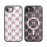 Pink and Blue Cat Pattern