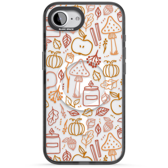 Autumn Line Pattern