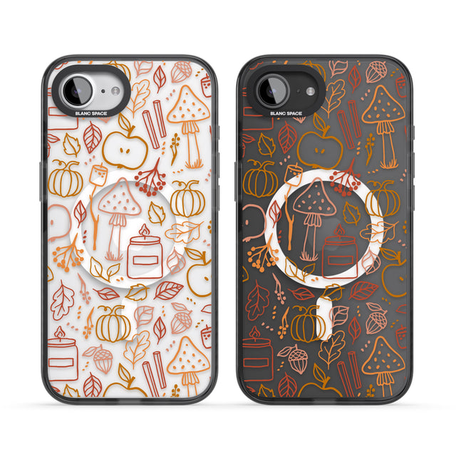 Autumn Line Pattern