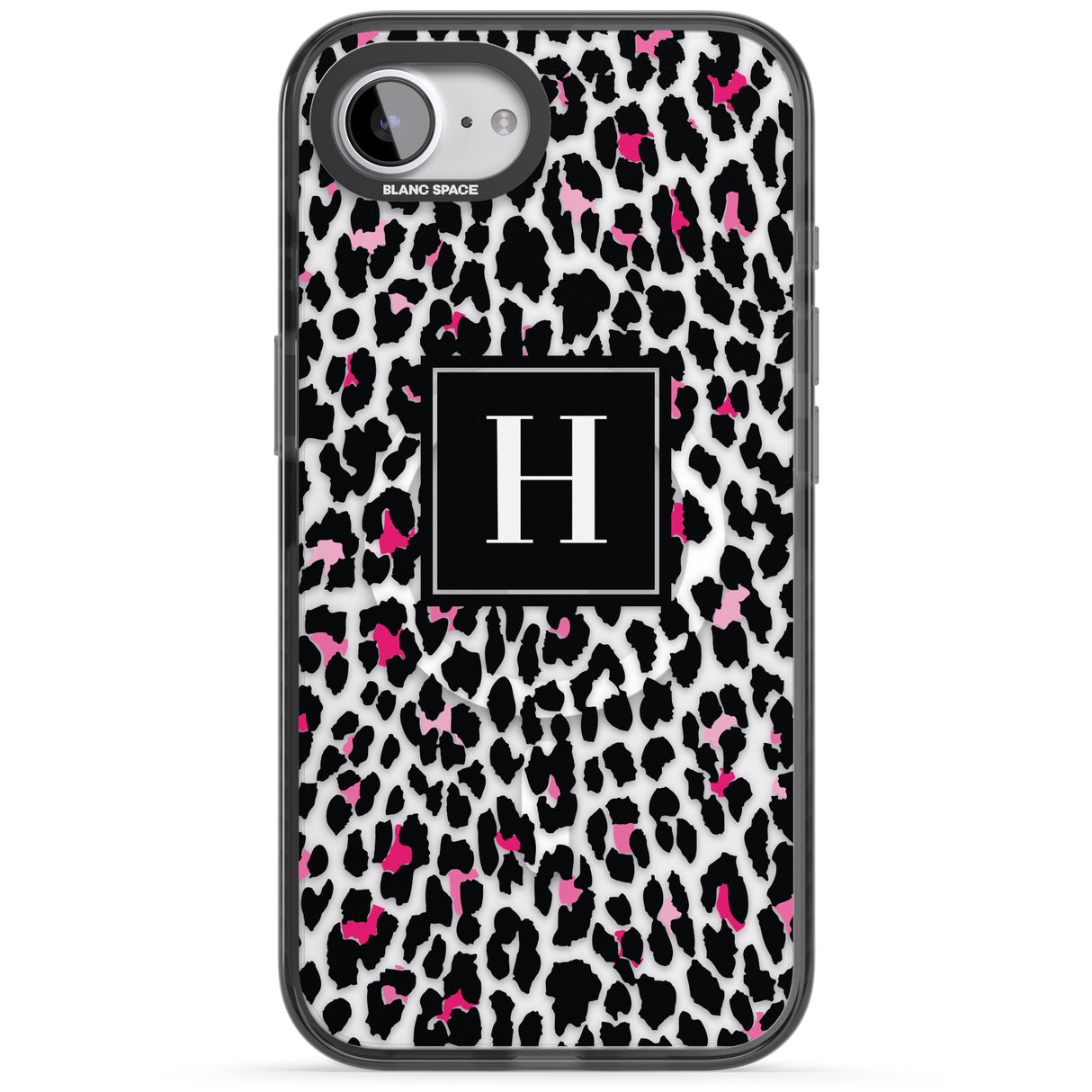 Personalised Pink Monogram Leopard Spots