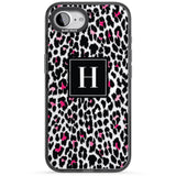 Personalised Pink Monogram Leopard Spots