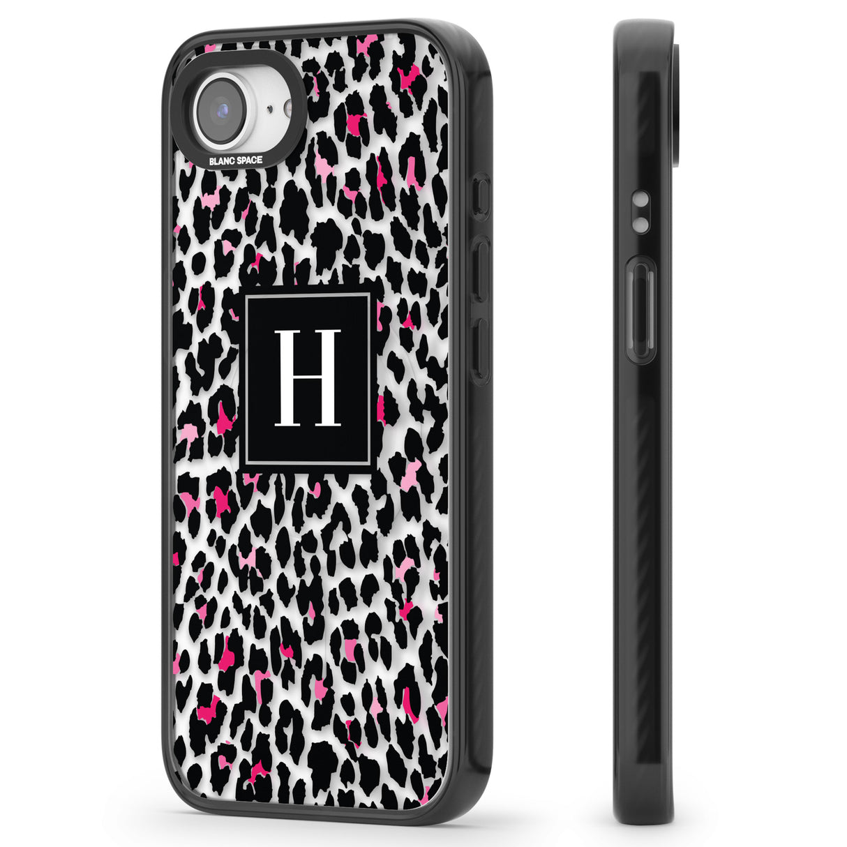 Personalised Pink Monogram Leopard Spots