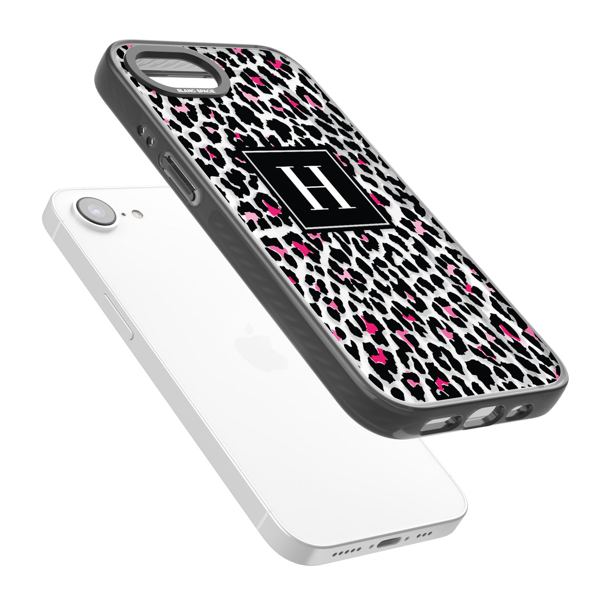 Personalised Pink Monogram Leopard Spots