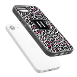 Personalised Pink Monogram Leopard Spots