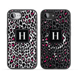 Personalised Pink Monogram Leopard Spots