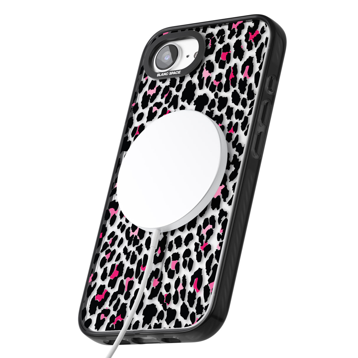 Personalised Pink Monogram Leopard Spots