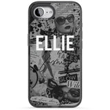 Personalised Grey Scale Fashion Collage