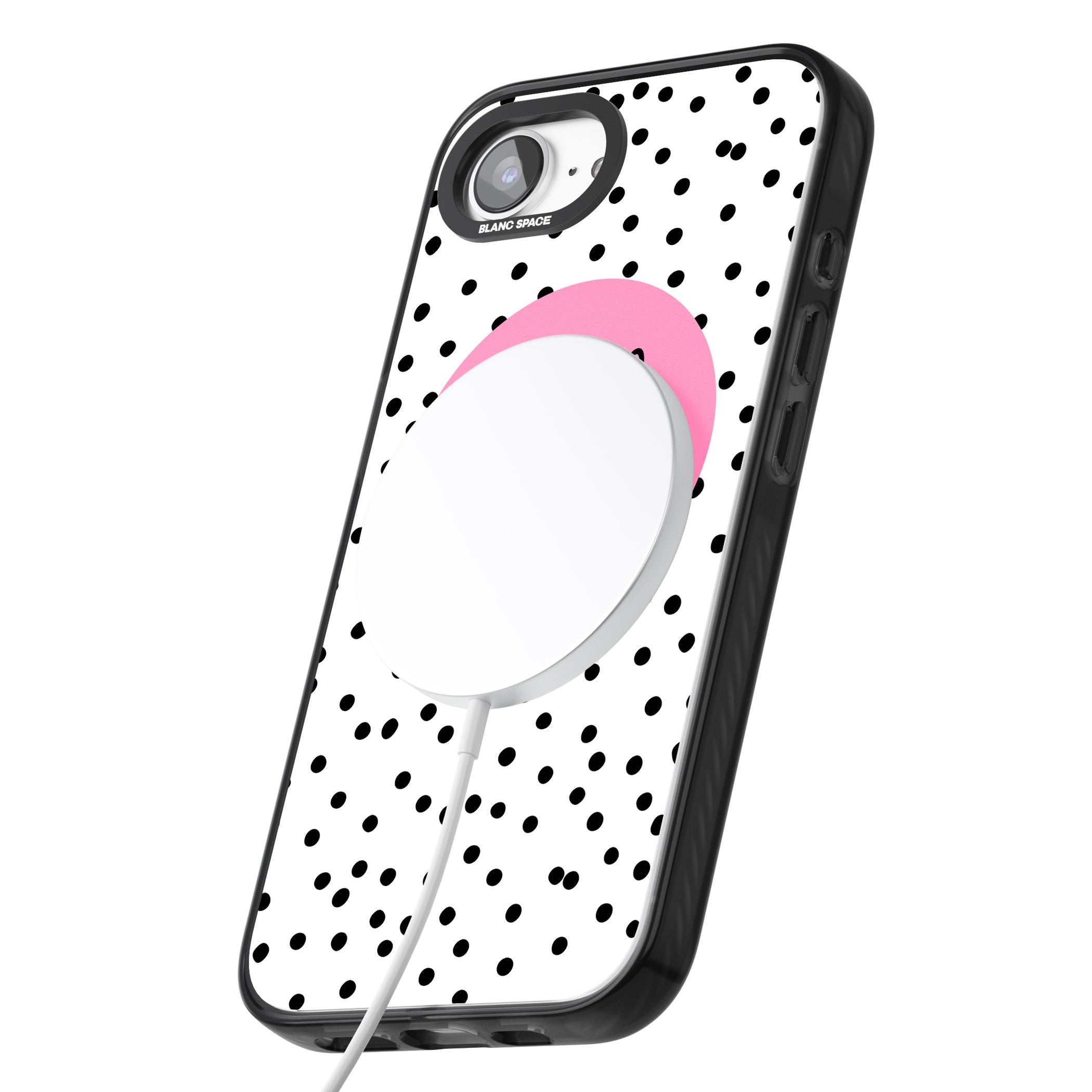 Personalised Pink Circle & Dots