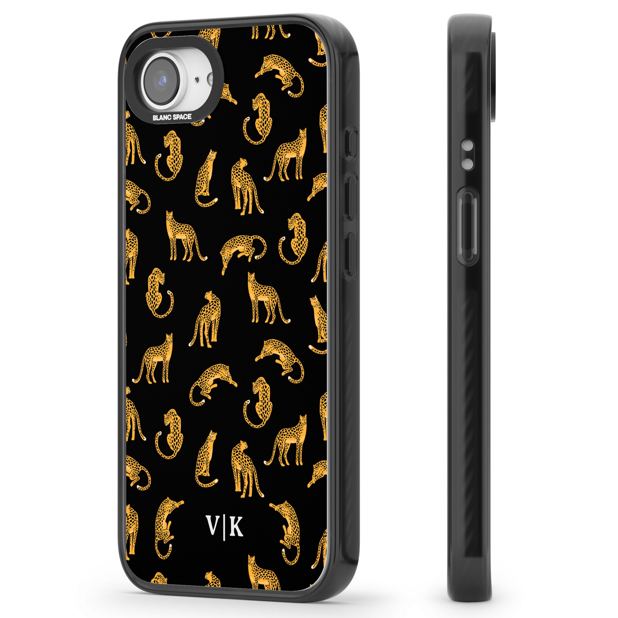 Personalised Gold Cheetah Pattern