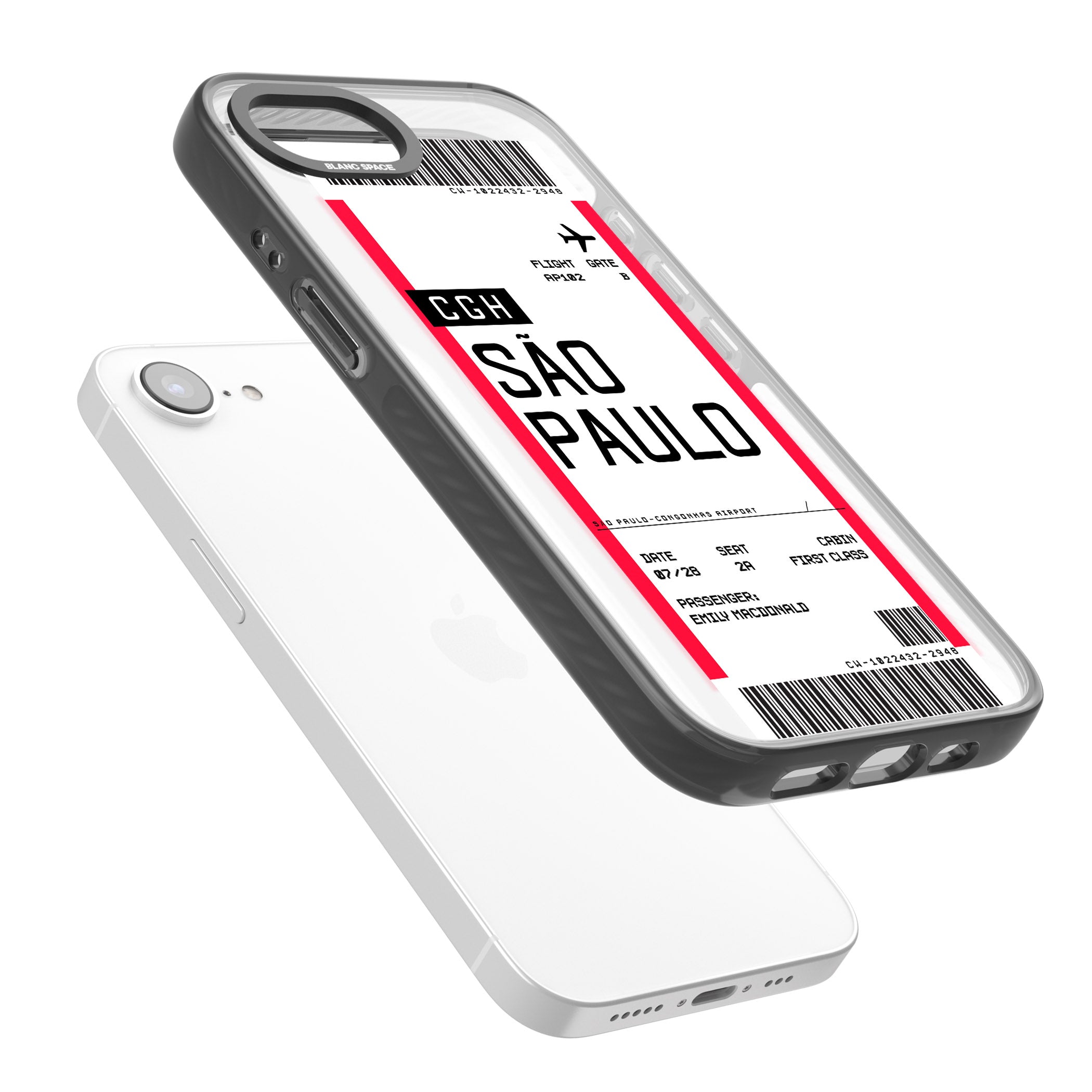 Personalised São Paulo Boarding Pass