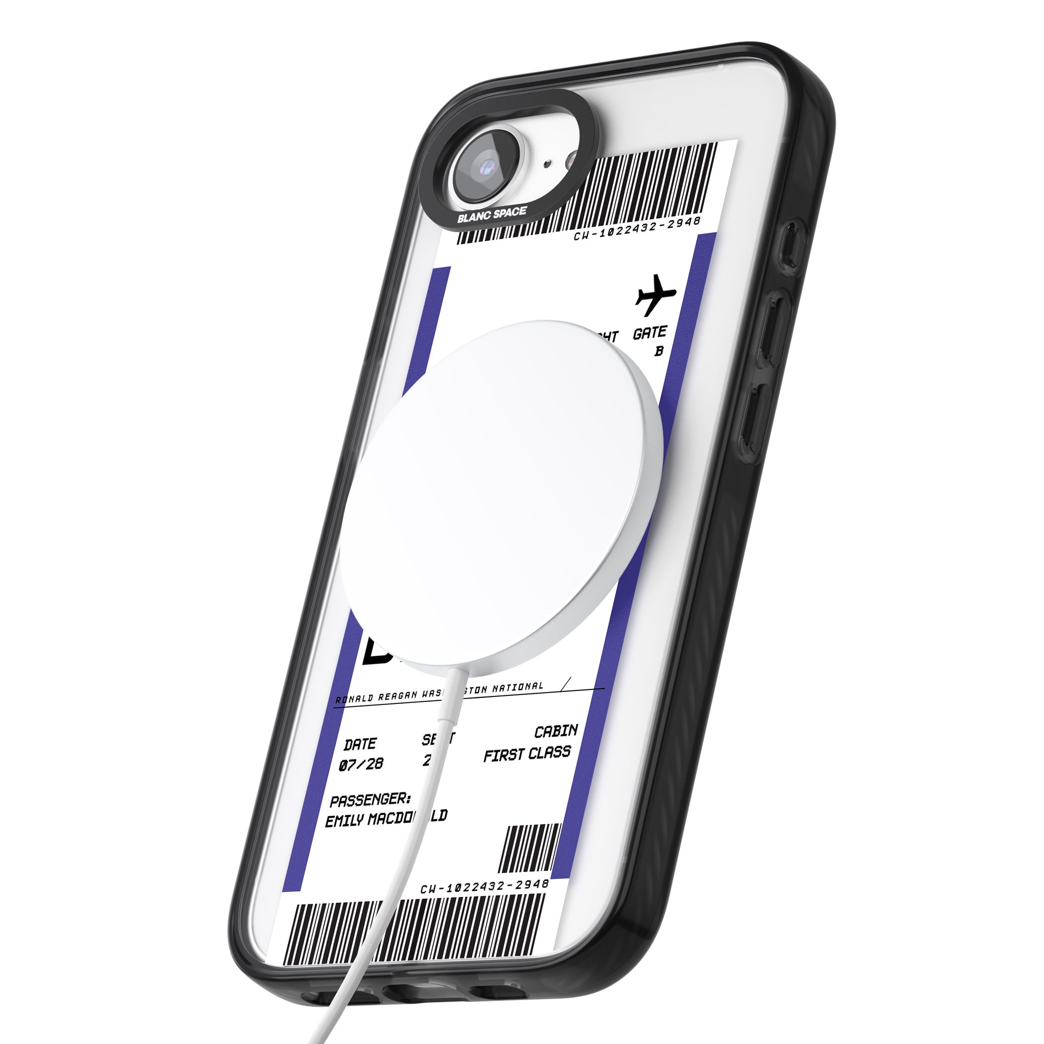 Personalised Washington D.C. Boarding Pass