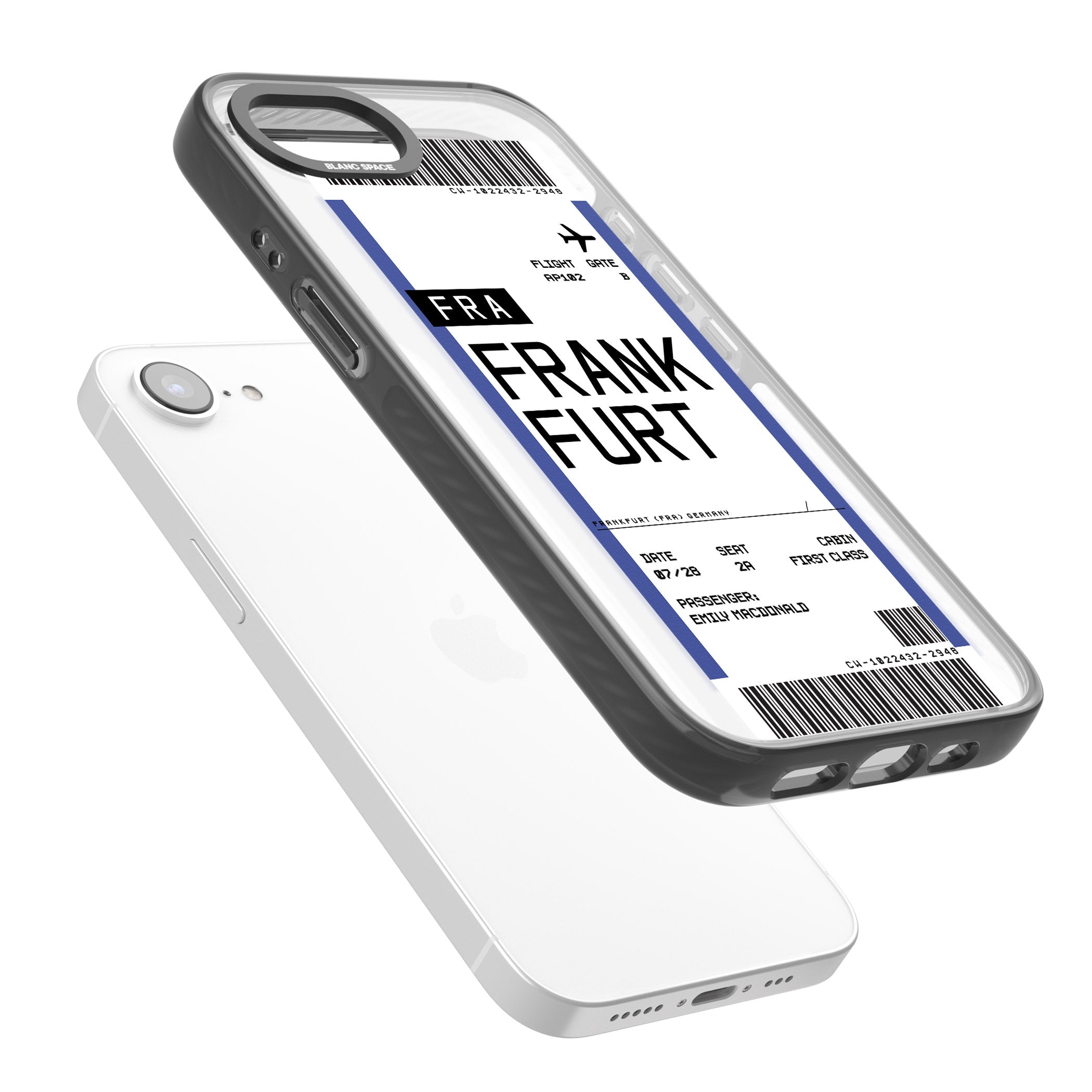 Personalised Frankfurt Boarding Pass