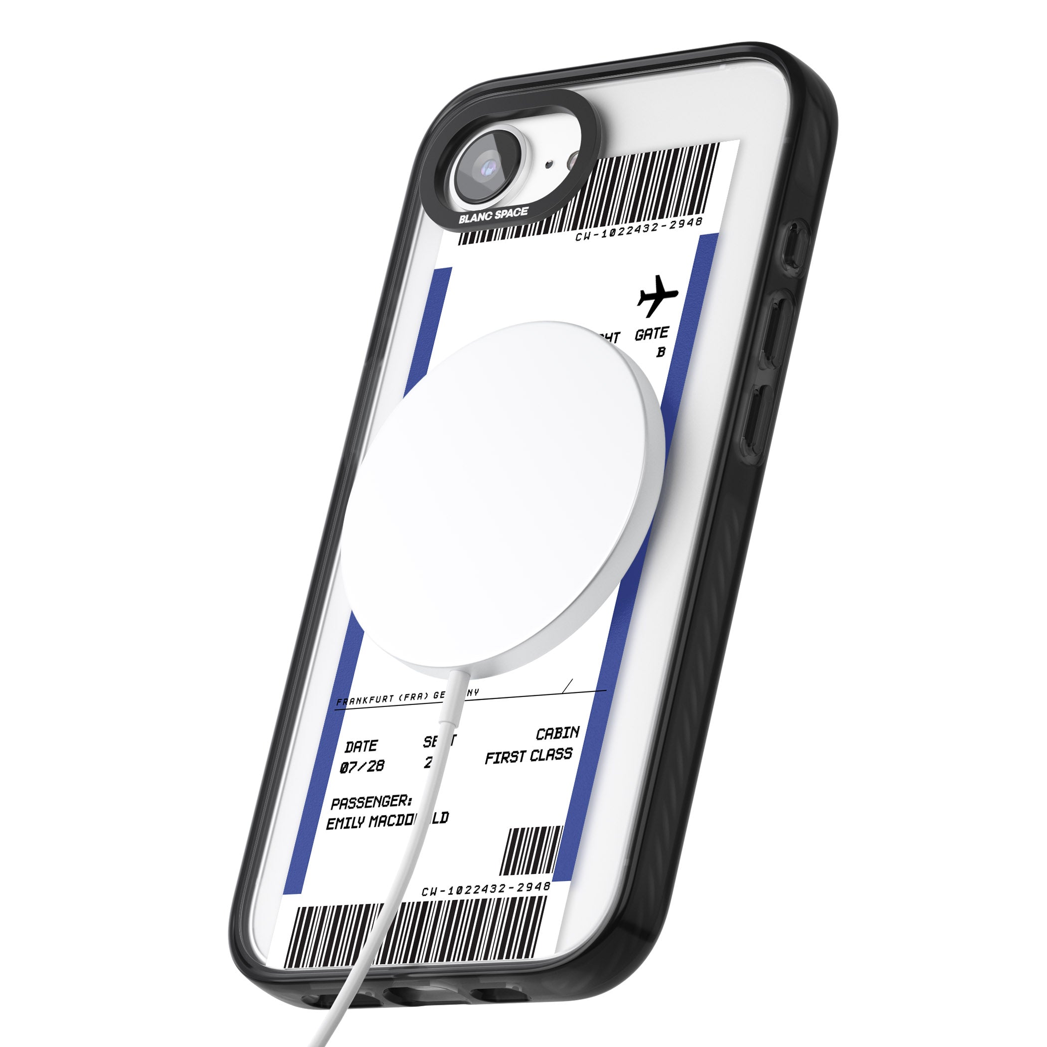 Personalised Frankfurt Boarding Pass