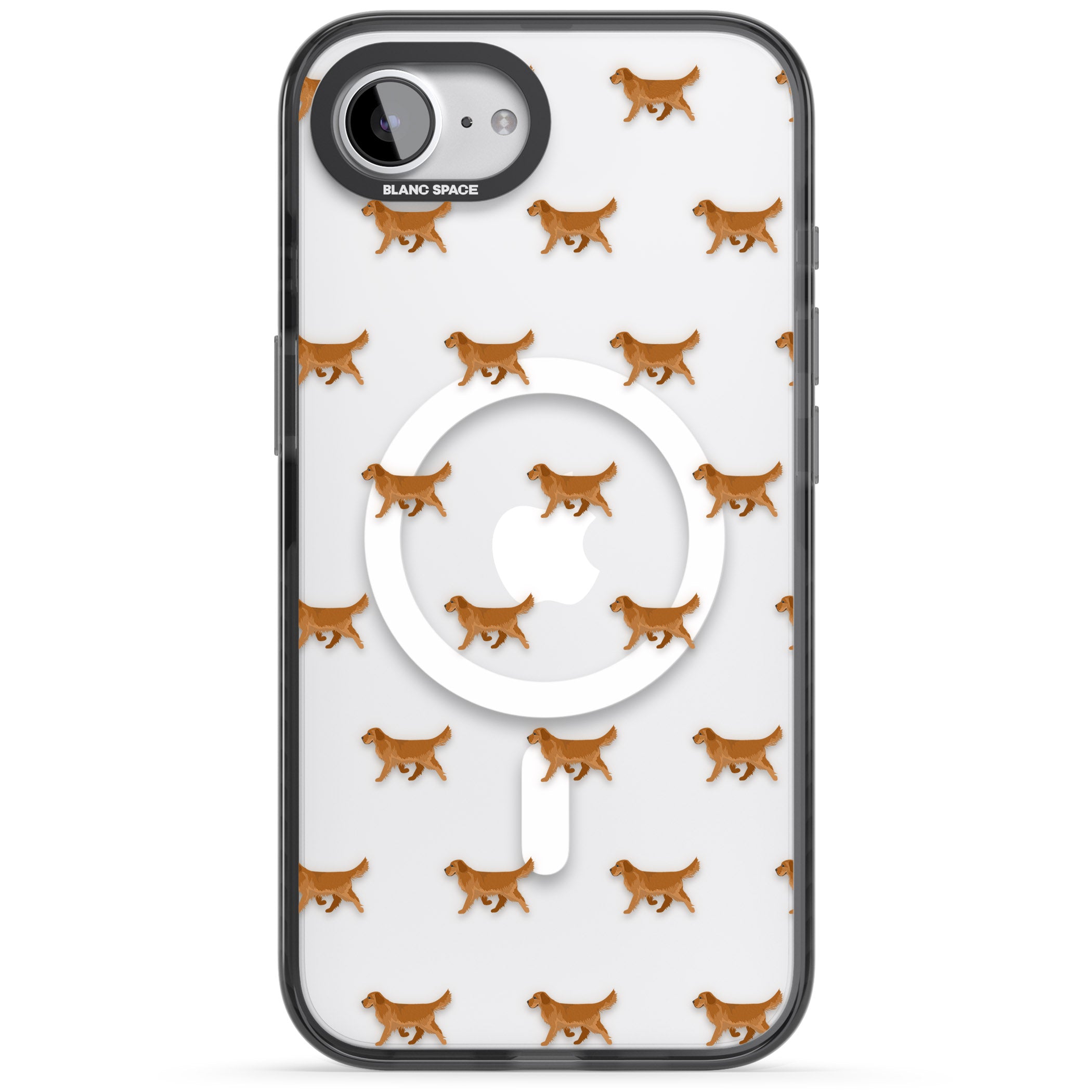 Golden Retriever Dog Pattern Clear