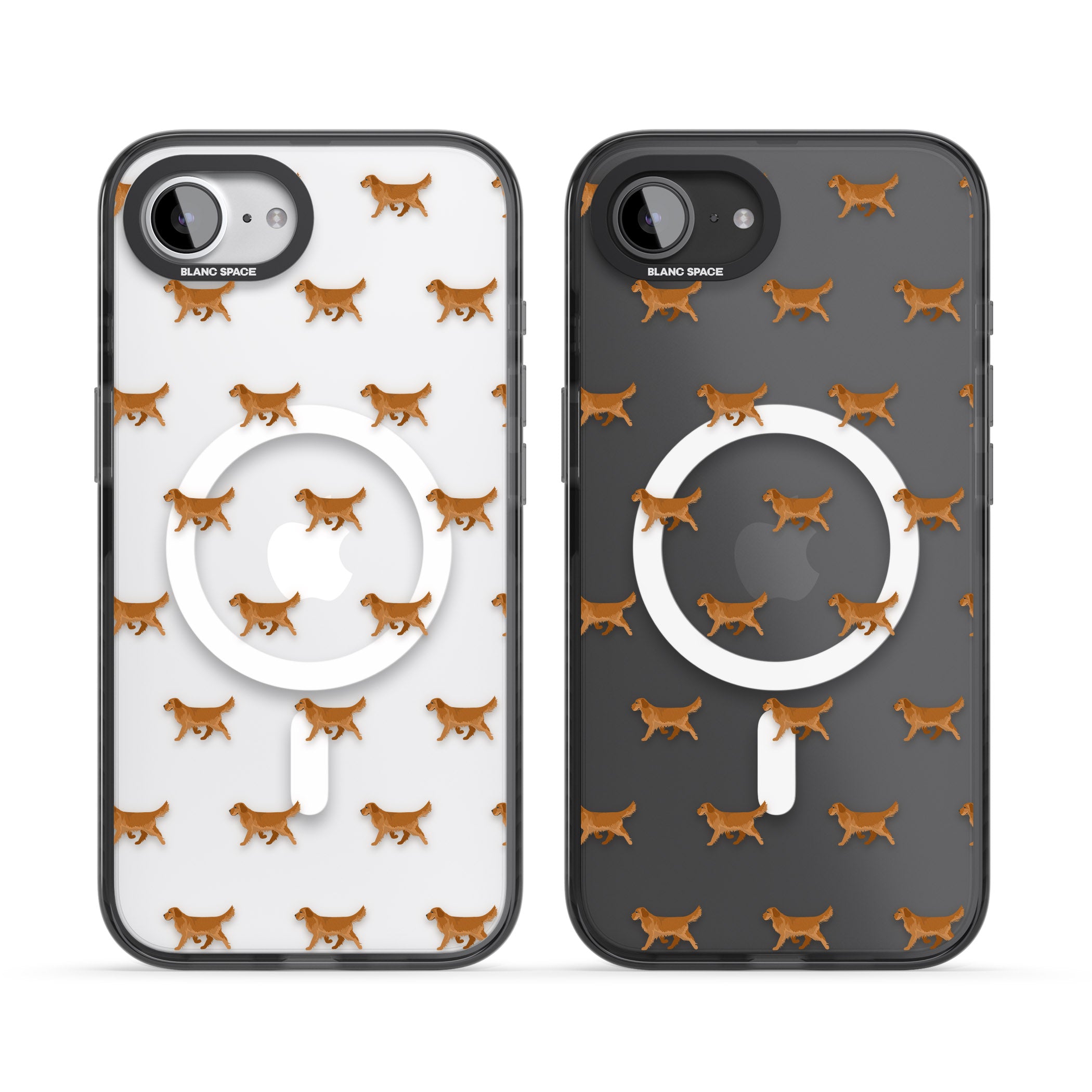 Golden Retriever Dog Pattern Clear