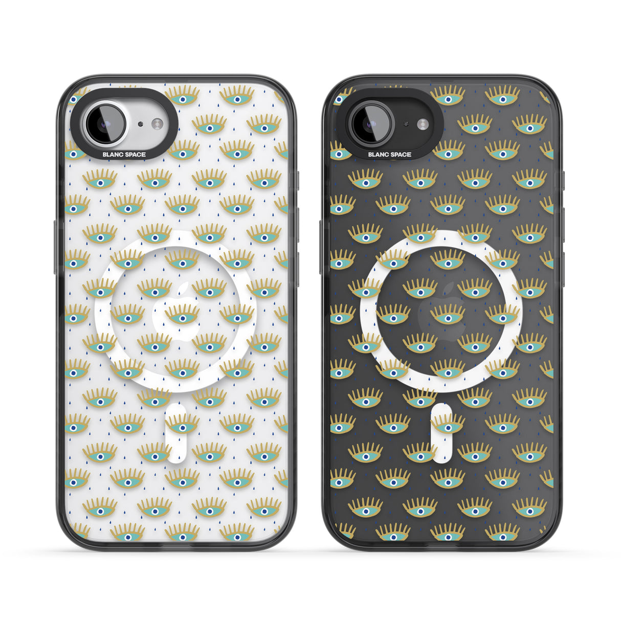 Crying Eyes (Clear) Psychedelic Eyes Pattern
