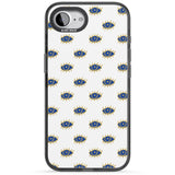 Gold Eyes Psychedelic Eyes Pattern