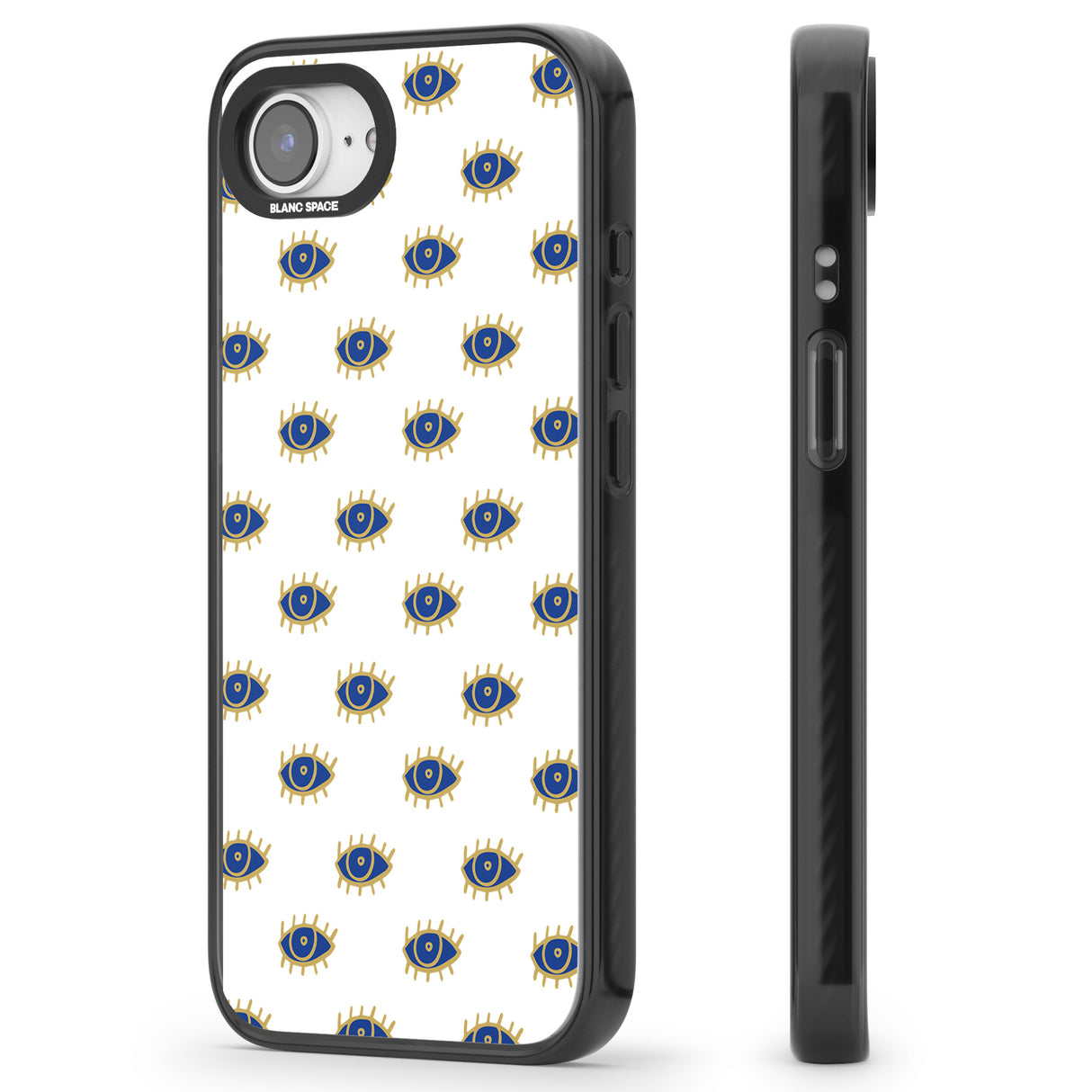 Gold Eyes Psychedelic Eyes Pattern