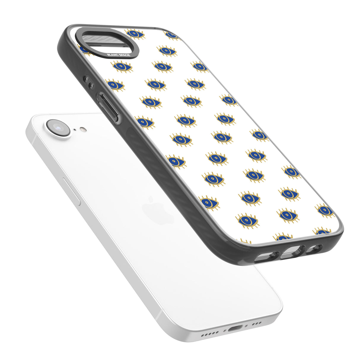 Gold Eyes Psychedelic Eyes Pattern