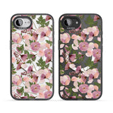 Leafy Floral Pattern Transparent Design