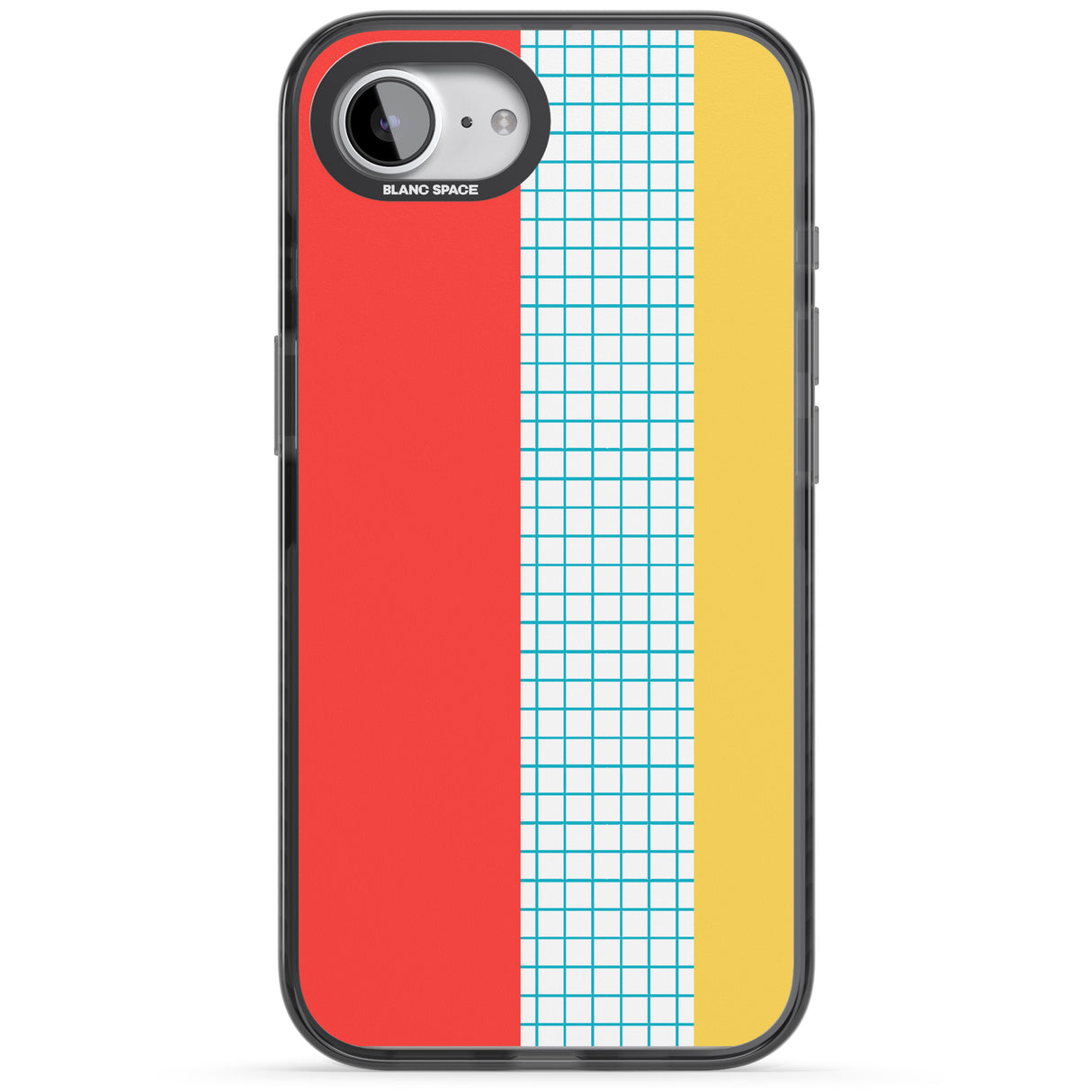 Abstract Grid Red, Blue, Yellow