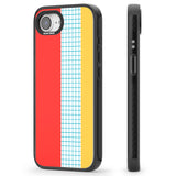 Abstract Grid Red, Blue, Yellow