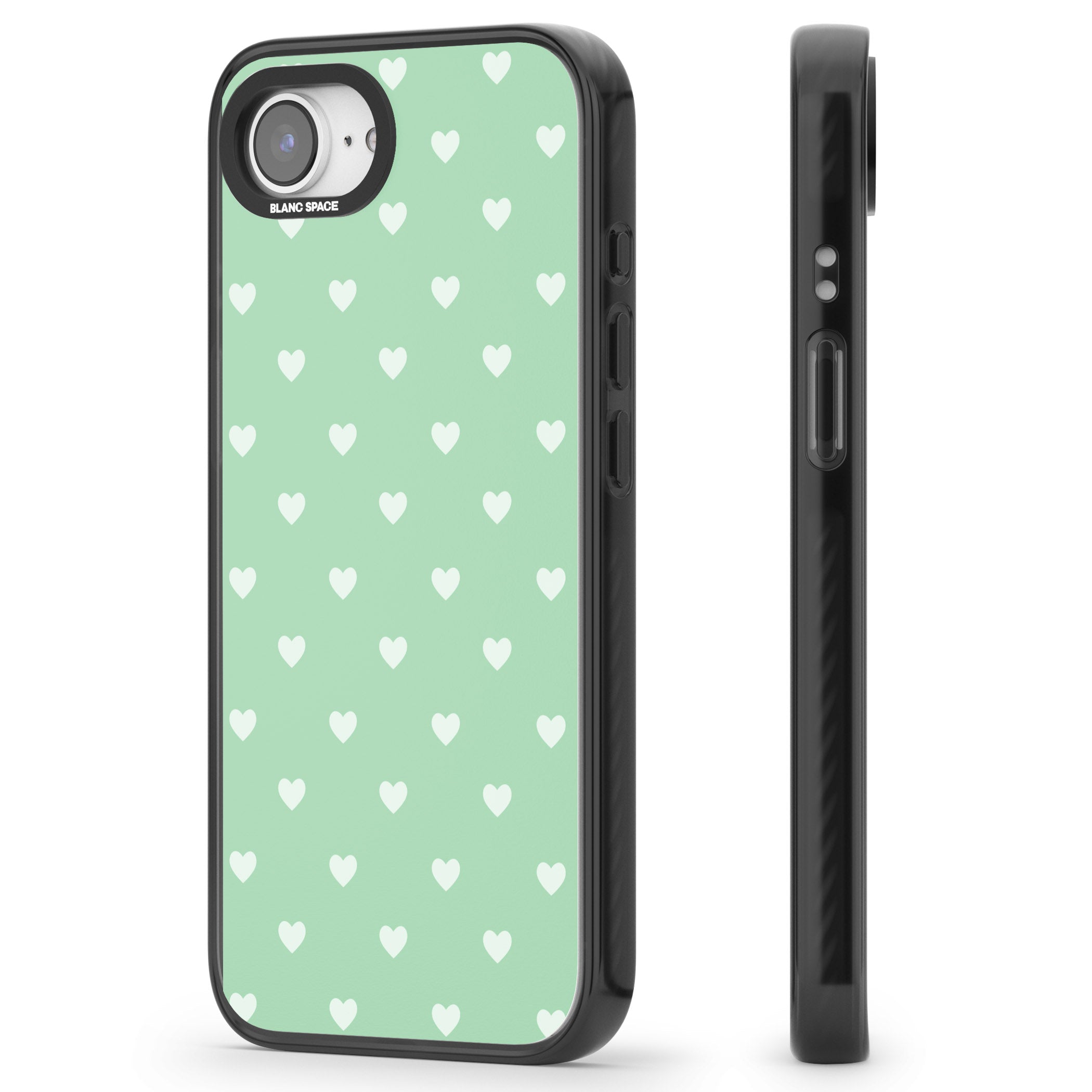 Small Heart Pattern: Green