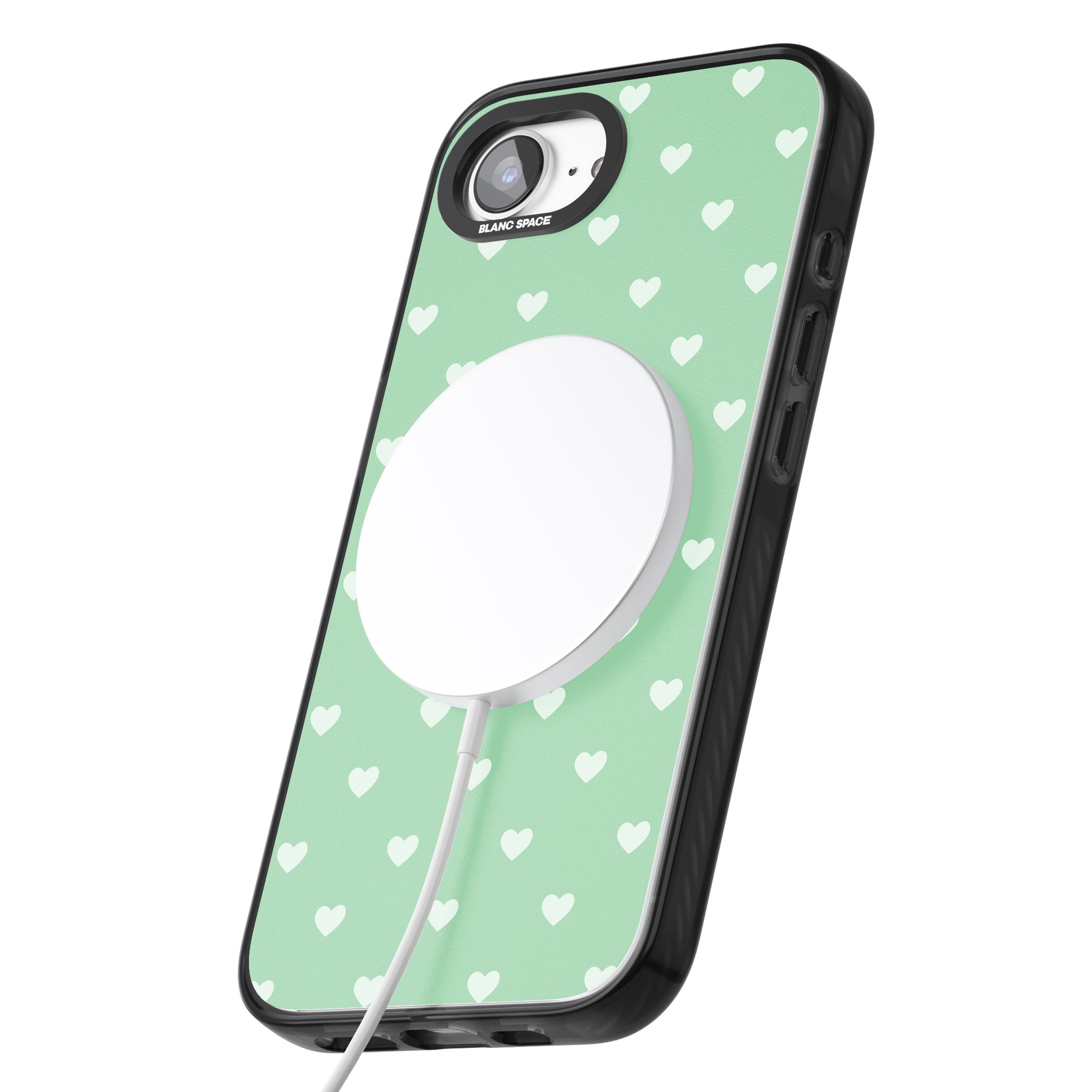 Small Heart Pattern: Green