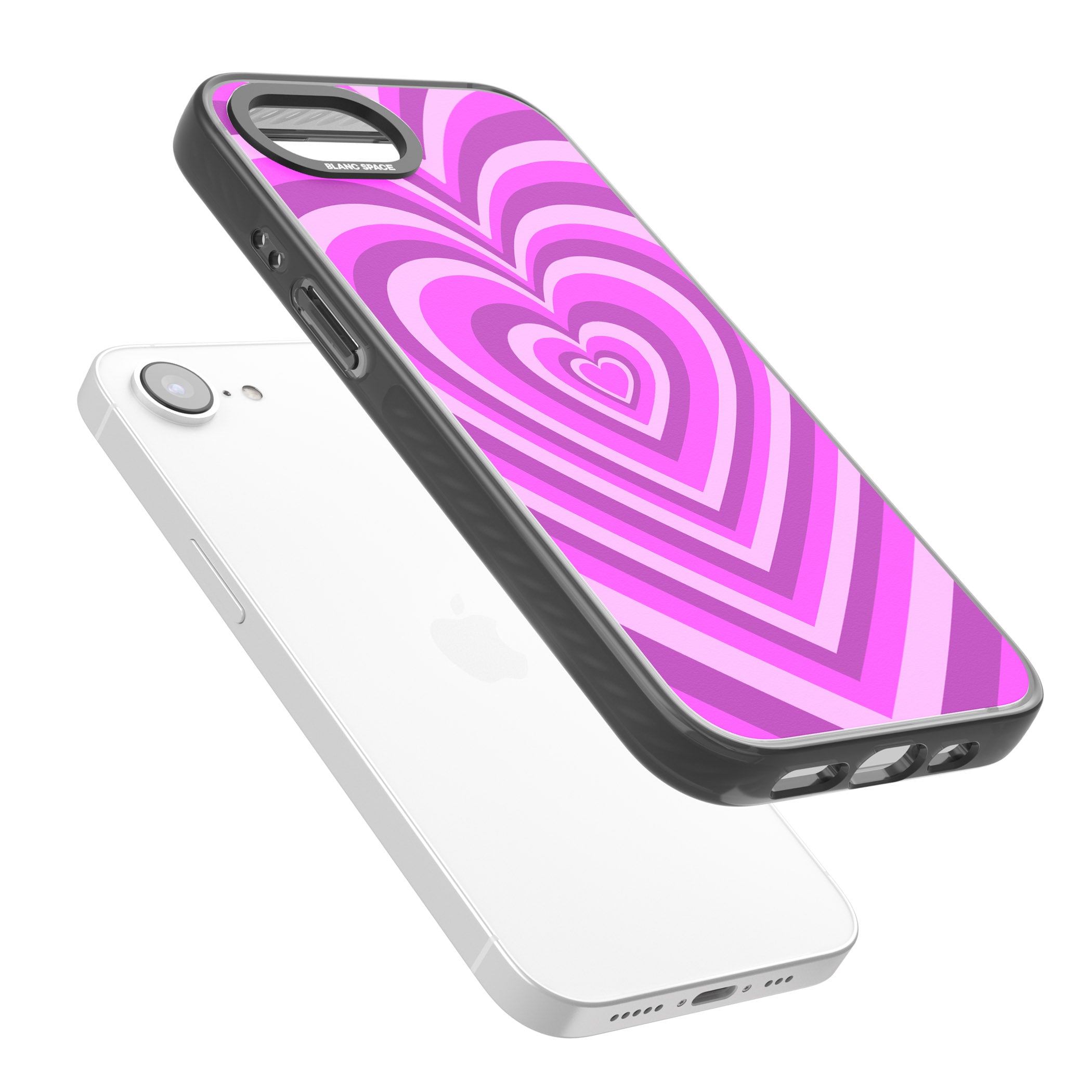 Pink Heart Illusion