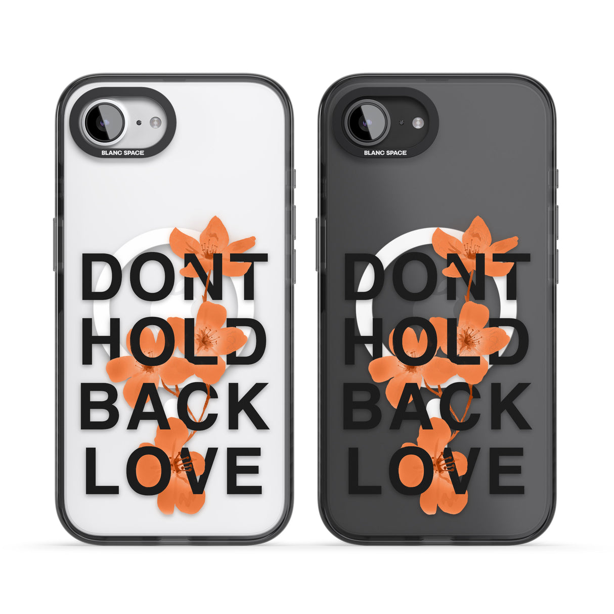 Don't Hold Back Love - Orange & Black