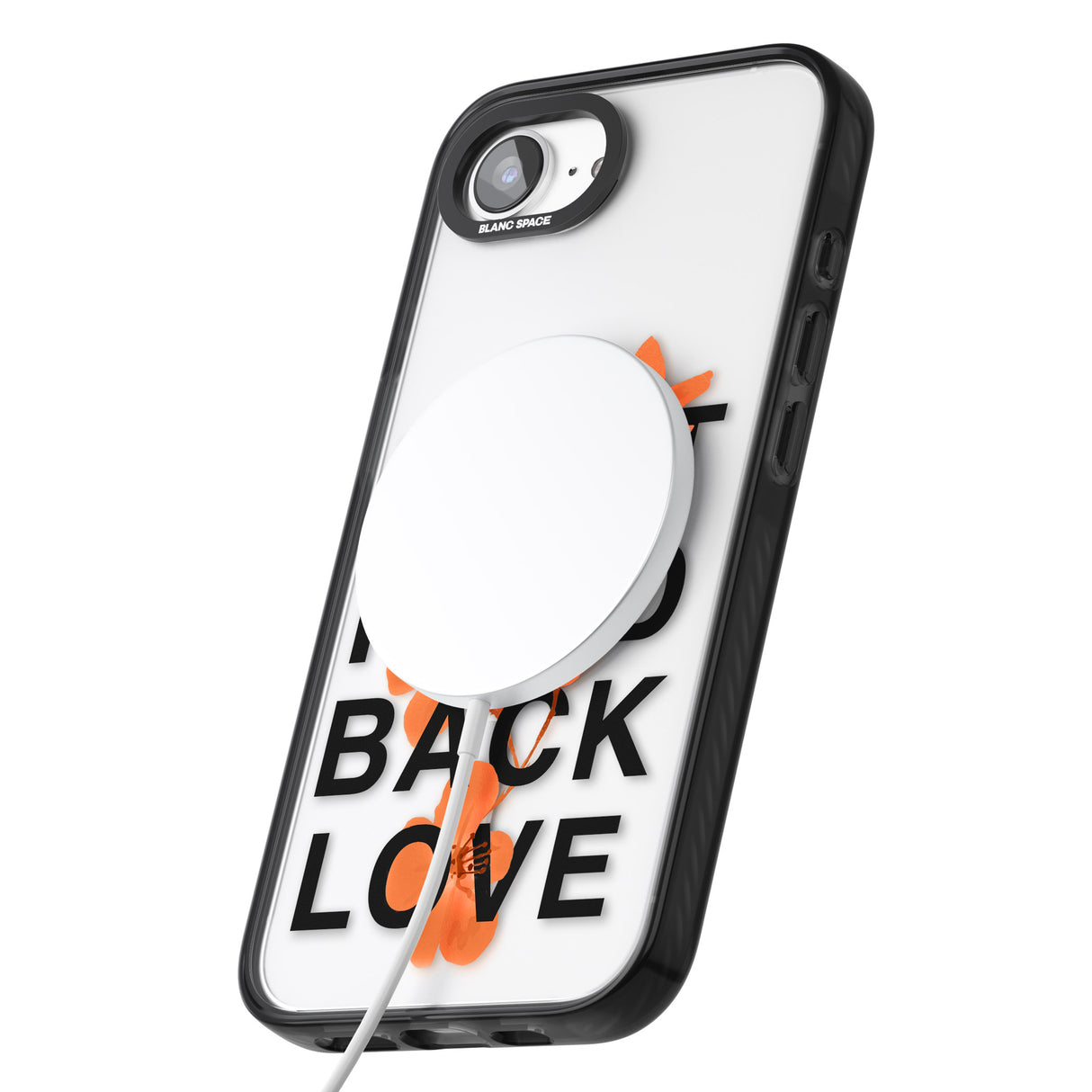 Don't Hold Back Love - Orange & Black