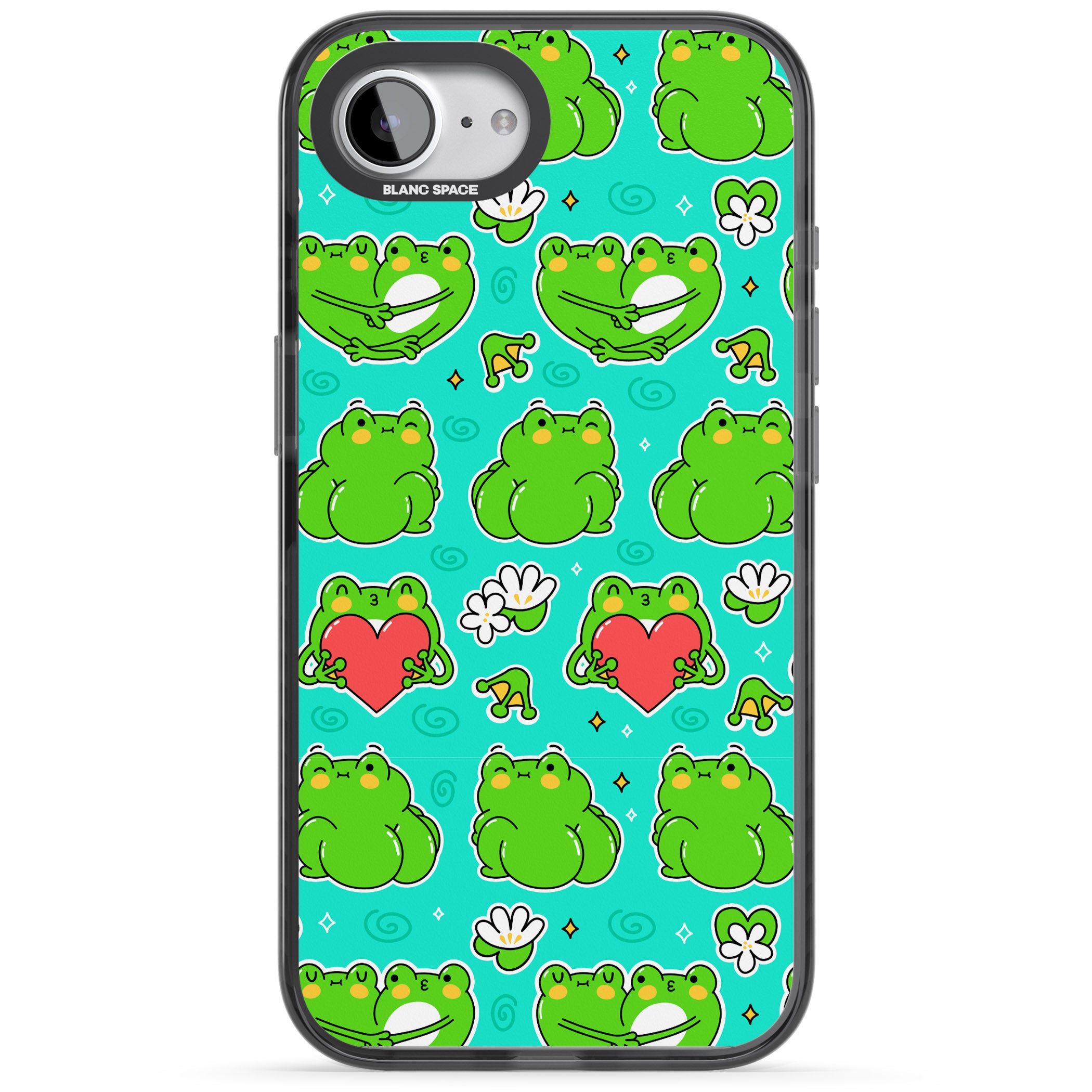 Frog Booty Kawaii Pattern