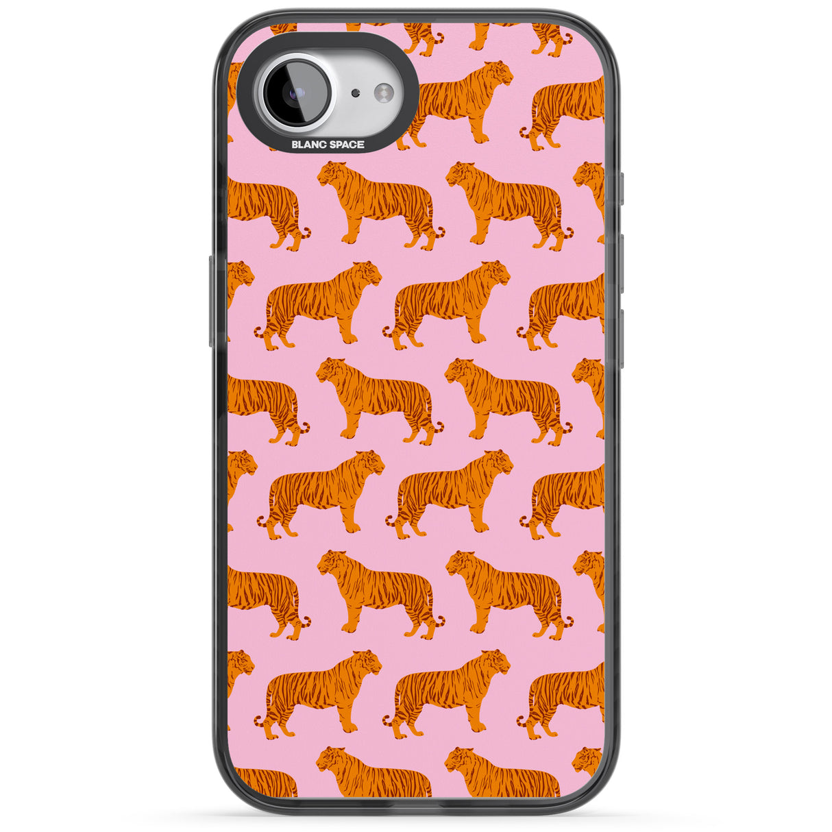 Tigers on Pink Pattern