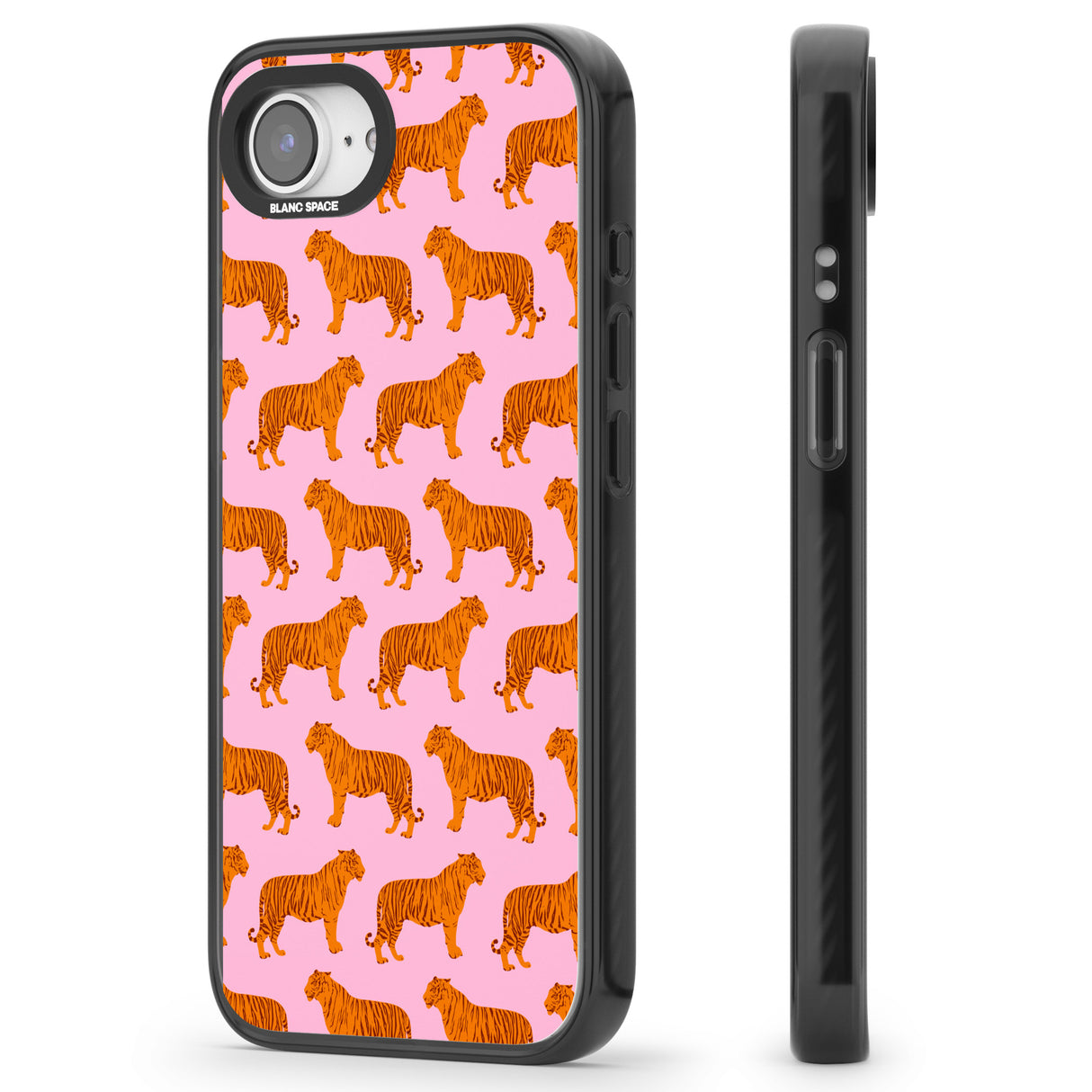 Tigers on Pink Pattern
