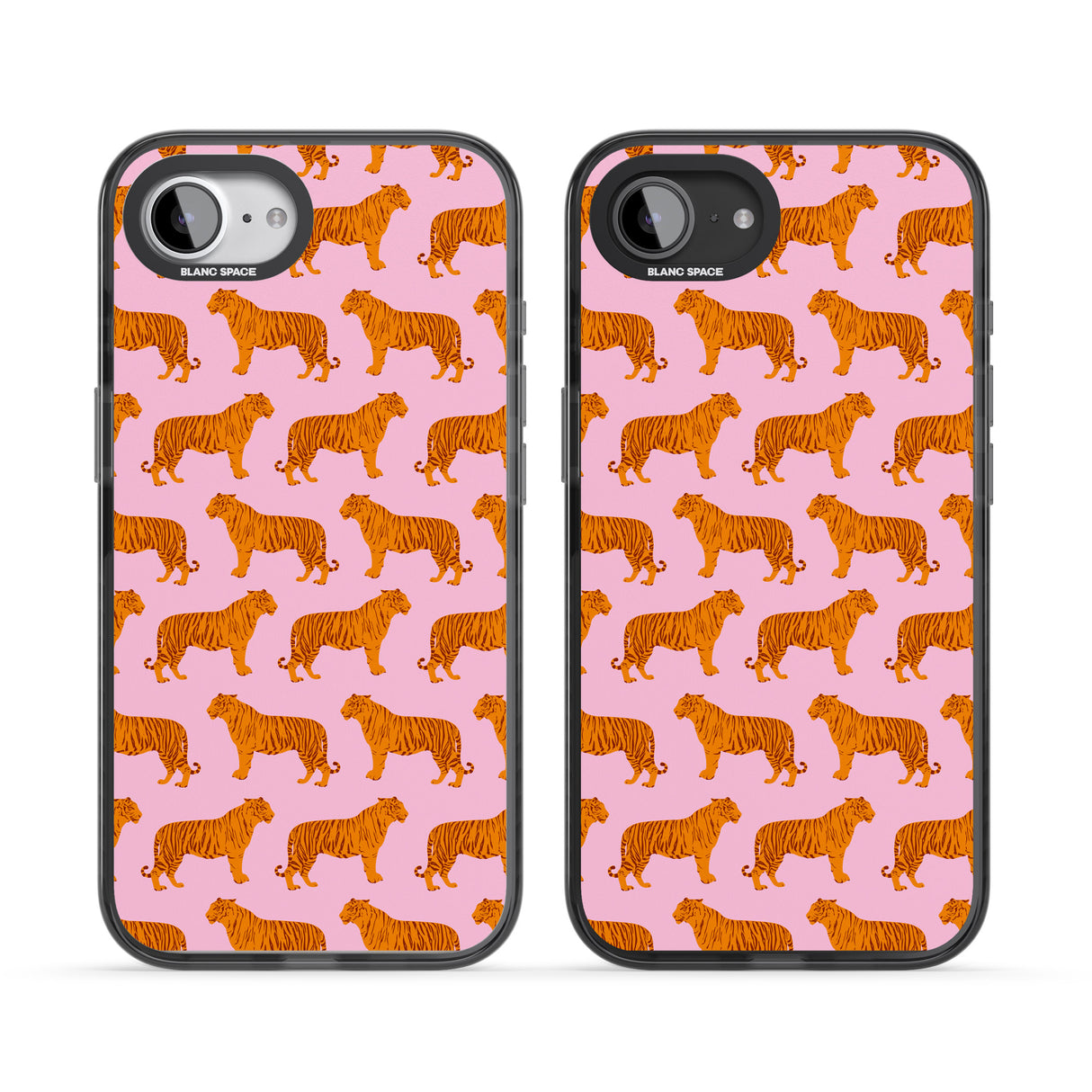 Tigers on Pink Pattern