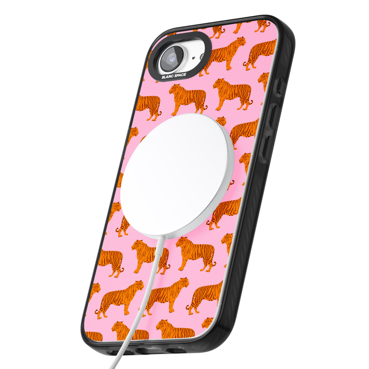 Tigers on Pink Pattern