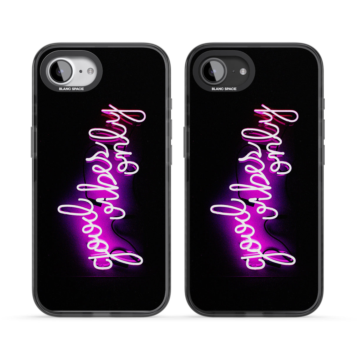 Good Vibes Only Pink Neon