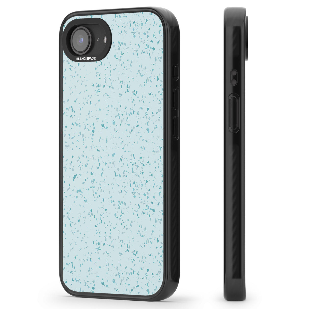Light Blue Terrazzo Pattern