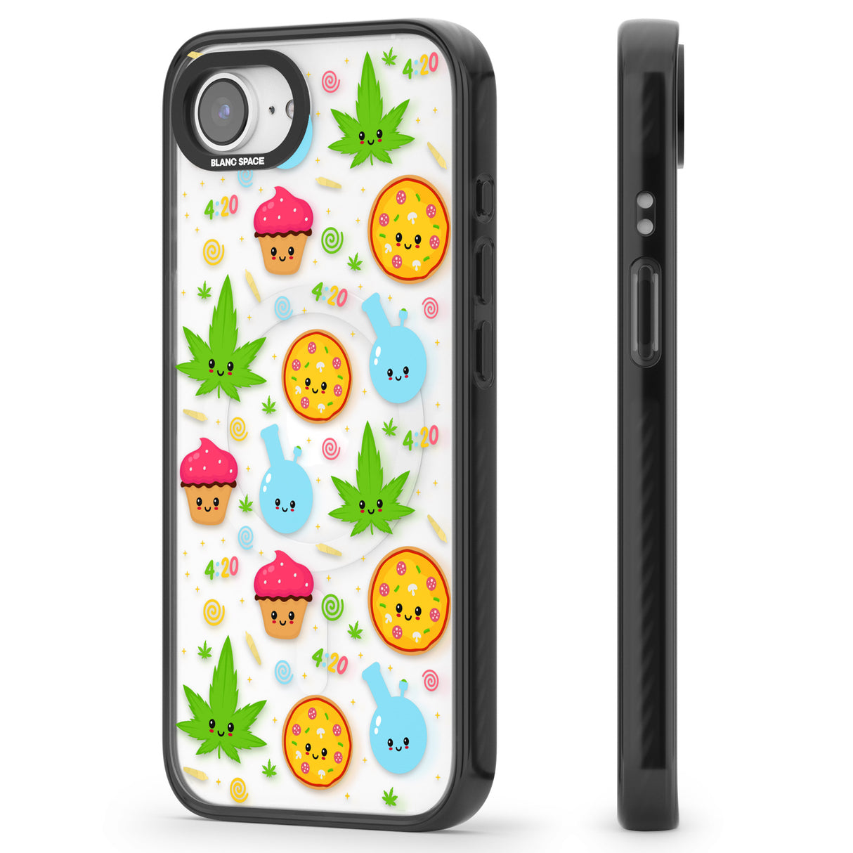 Kawaii Weed Pattern