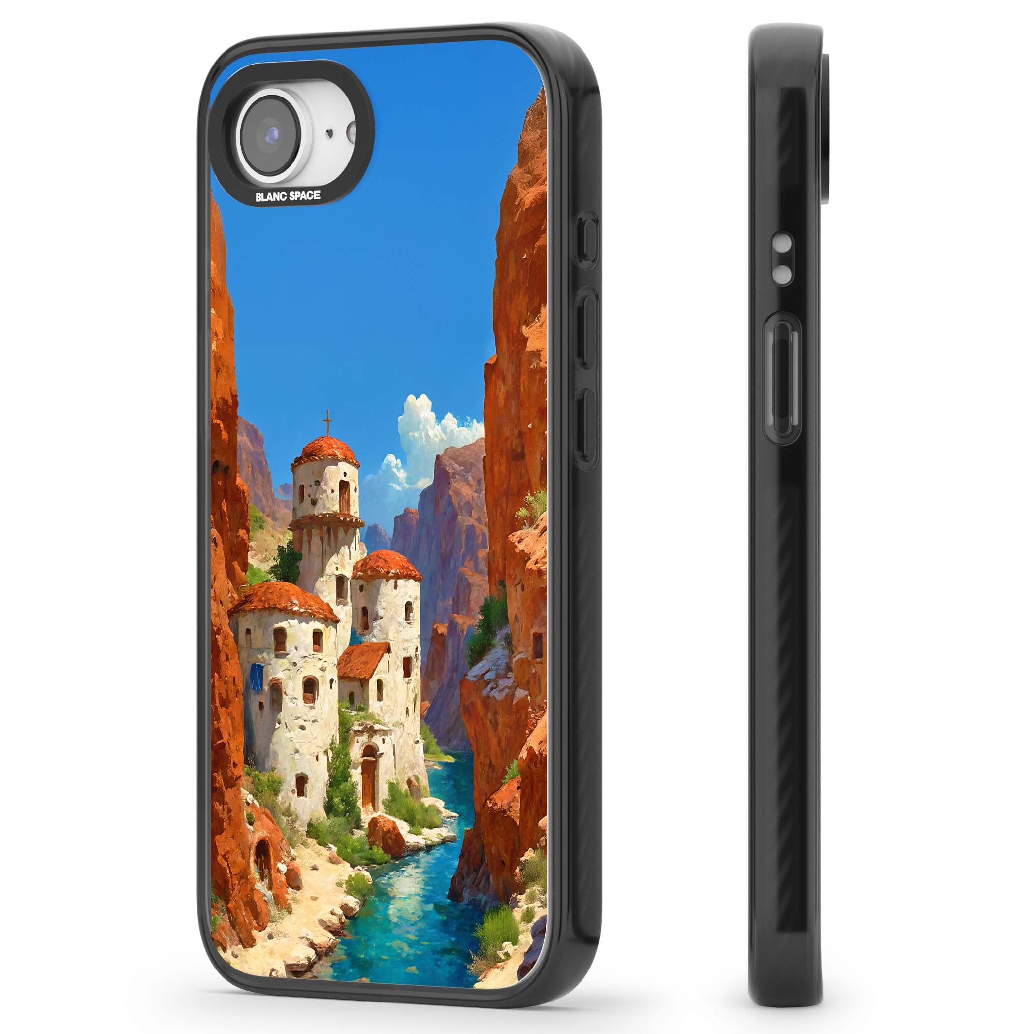 Canyon Haven for her iPhone case | Black Impact case for iPhone 16e, iPhone 17e