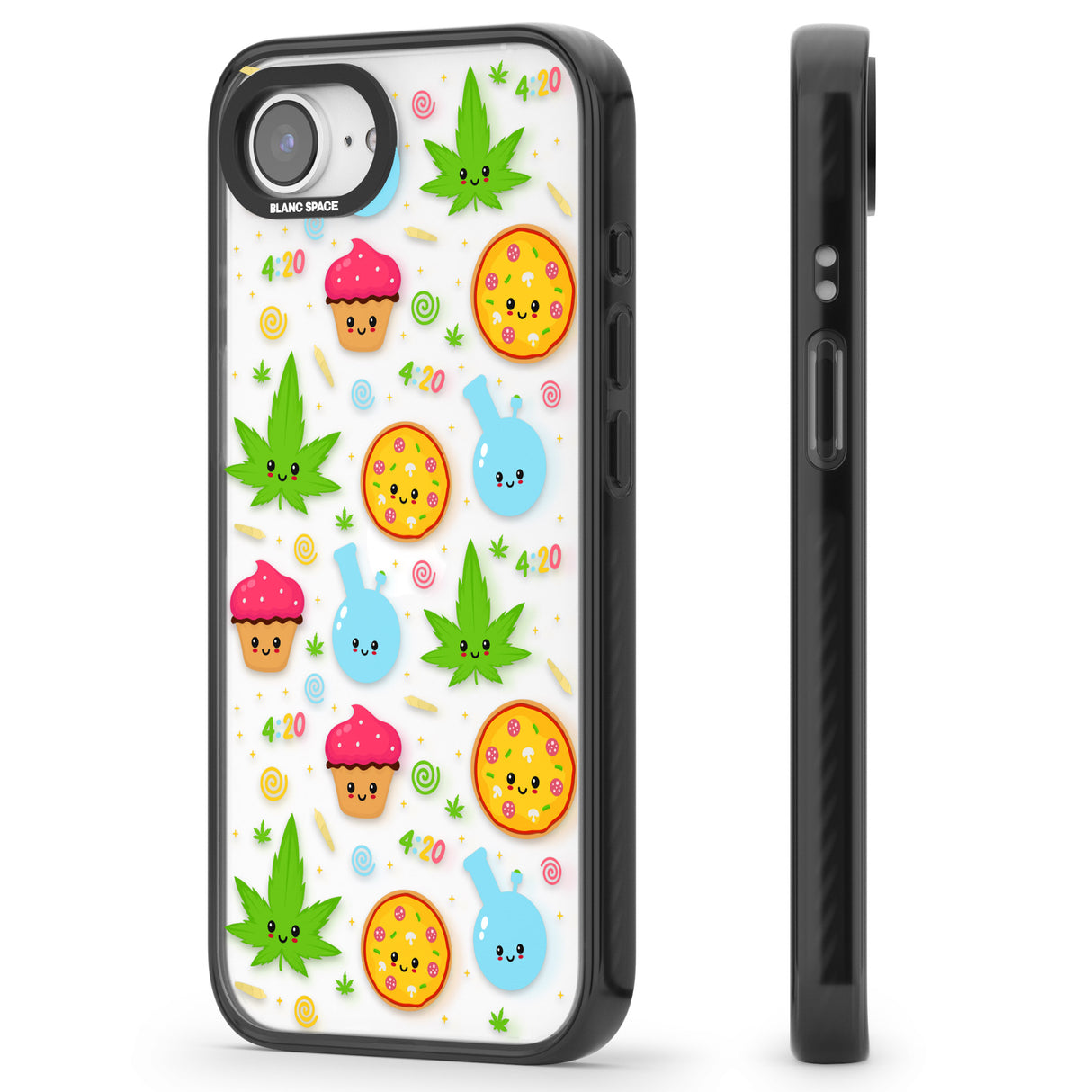 Kawaii Weed Pattern
