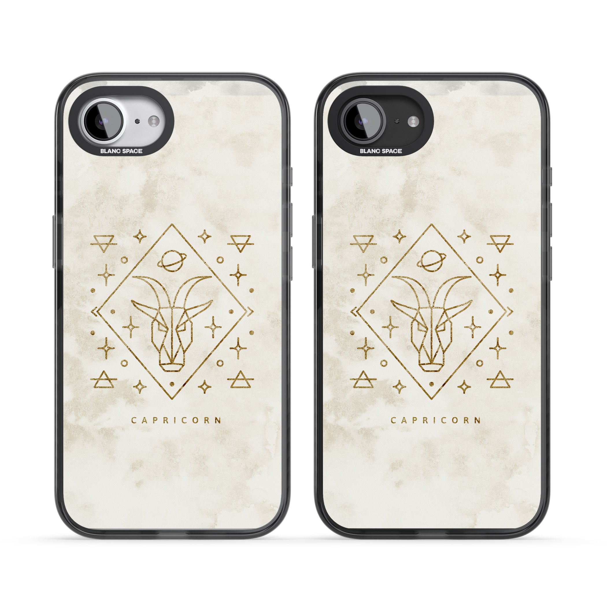 Capricorn Gold Zodiac Design