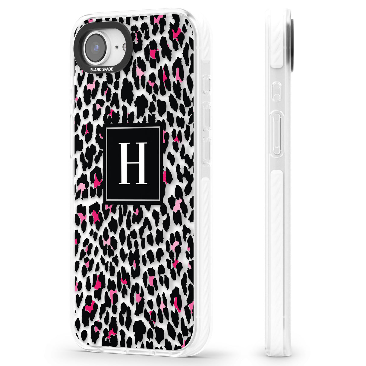 Personalised Pink Monogram Leopard Spots
