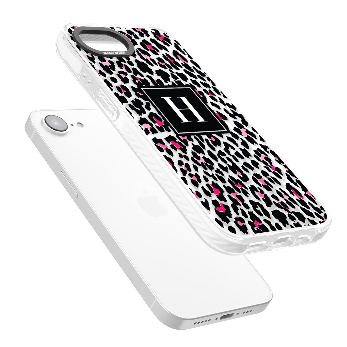 Personalised Pink Monogram Leopard Spots