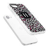 Personalised Pink Monogram Leopard Spots