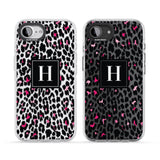 Personalised Pink Monogram Leopard Spots