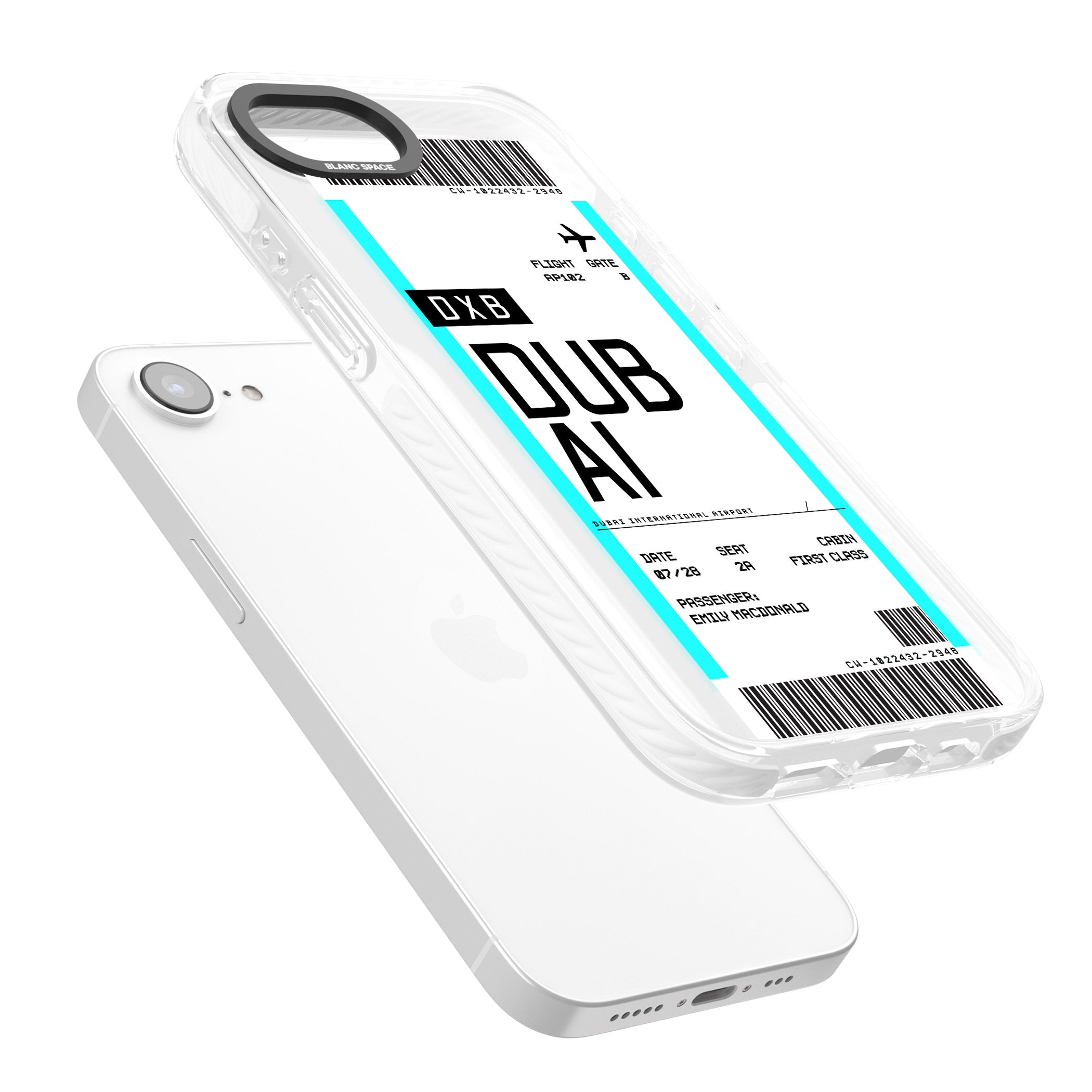 Personalised Dubai Boarding Pass